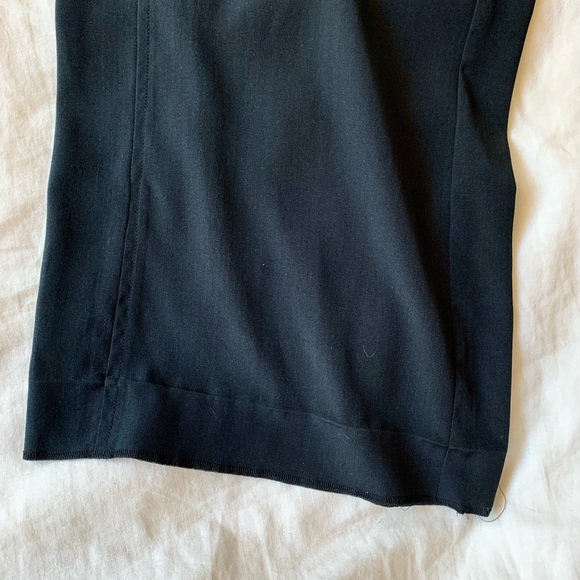 VINCE Wide Leg Silk Black Trousers - Picture 8 of 8